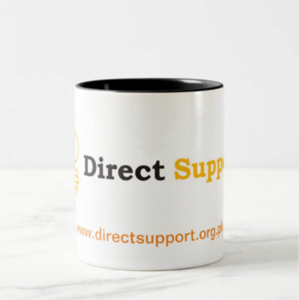 Mug Direct Support Log Printed Picture